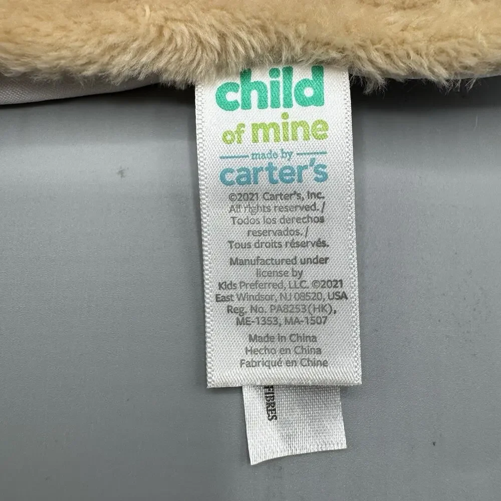 Carters Child of Mine KOALA Baby Lovey Security Blanket Tan Brown 13